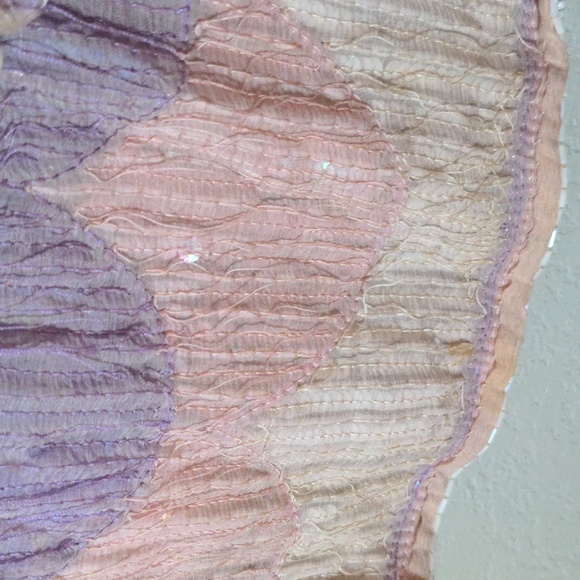 VTG Vintage Saks Fifth Avenue sequin long sleeve, large - Picture 6 of 13